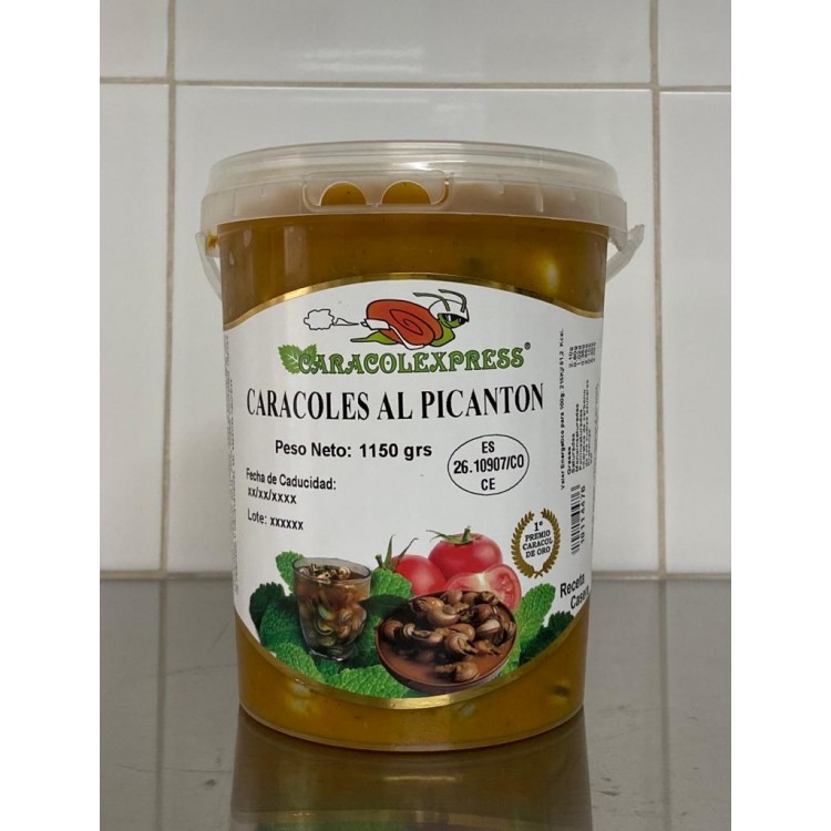 Caracol en salsa Picante - Tarrina Mediana Caracol en salsa Picante - Tarrina Mediana