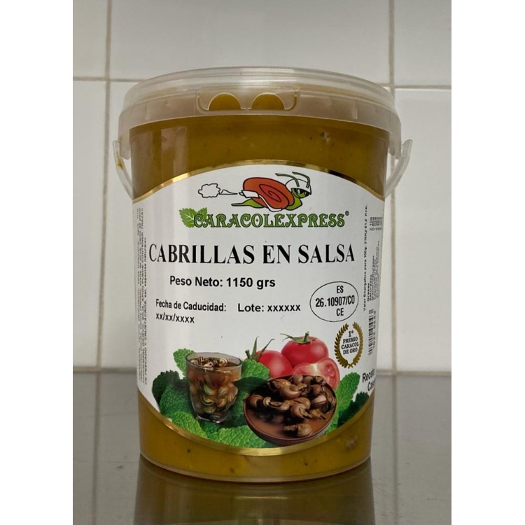 Cabrillas en salsa - Tarrina Mediana - OFERTA WEB Cabrillas en salsa - Tarrina Mediana - OFERTA WEB